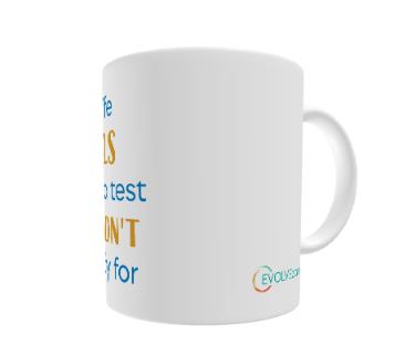 Coffee Mug! my life FEELS like a test I DIDN'T study for